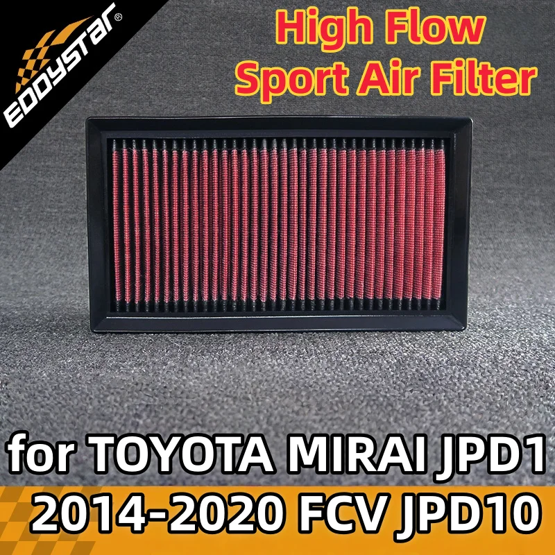 

High Flow Sport Air Filter for TOYOTA MIRAI JPD1 2014-2020 FCV JPD10 Washable Racing Intake Filters