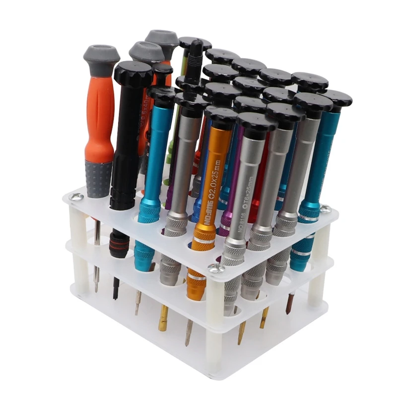 Screwdriver Organizers Screwdriver Storage Rack Multi-Function Acrylic Tool Stand Tools Kit Organizers Workshop Drop Shipping