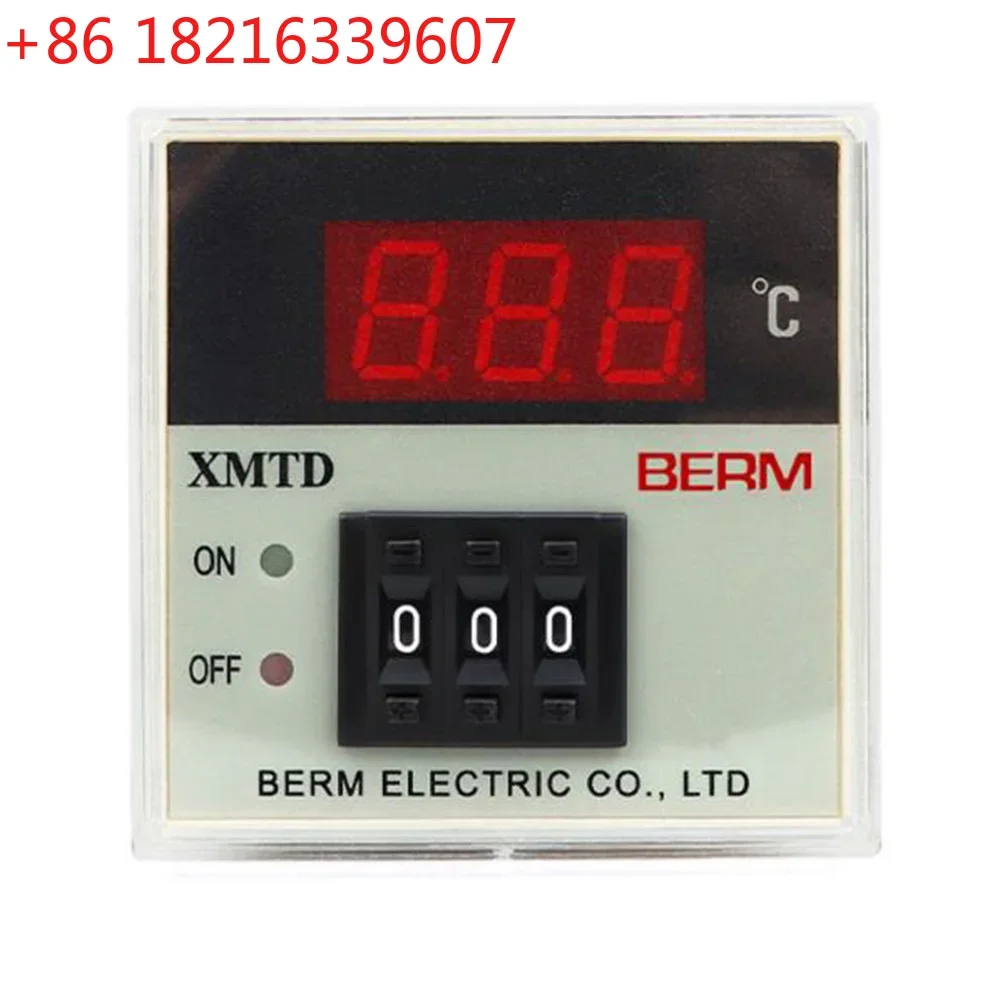 YAO XMTD-2001 PID Digital Display Temperature Controller 0-399℃ 0-999℃ 0-150℃ K E PT100 CU50 Thermocouple 220/380AC
