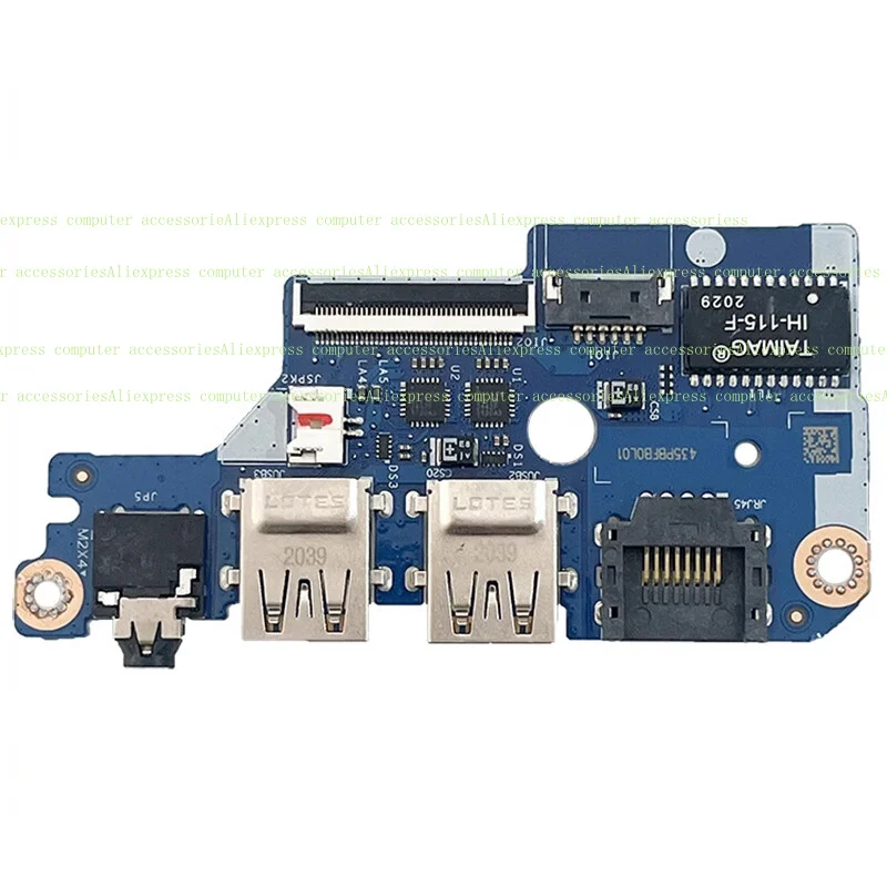 

A + новая плата USB RJ45 аудио ввода-вывода для Acer AN515-55 56 57 44 45 46 PH315-53 PH315-54