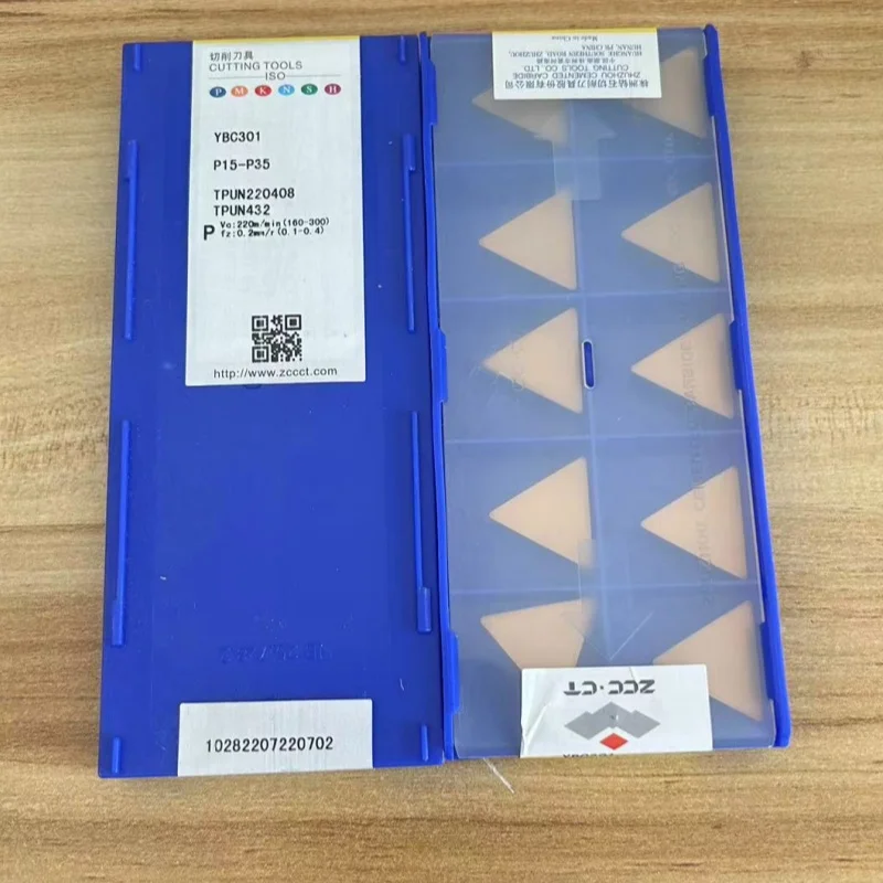 

TPUN220408 YBM251 /TPUN220408 YBM351 /TPUN220408 YBC301 /TPUN220408 YBG302 CNC turning blade carbide inserts 10Pcs
