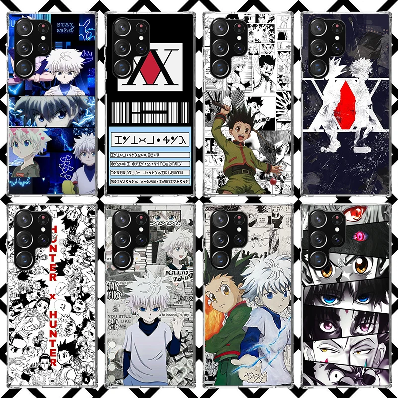 Anime Hunter X Phone Case for Samsung Galaxy S26 S25 Edge S24 S23 Ultra S22 Plus S21 FE S20 + Soft Cover Print Fundas Galaxy S25