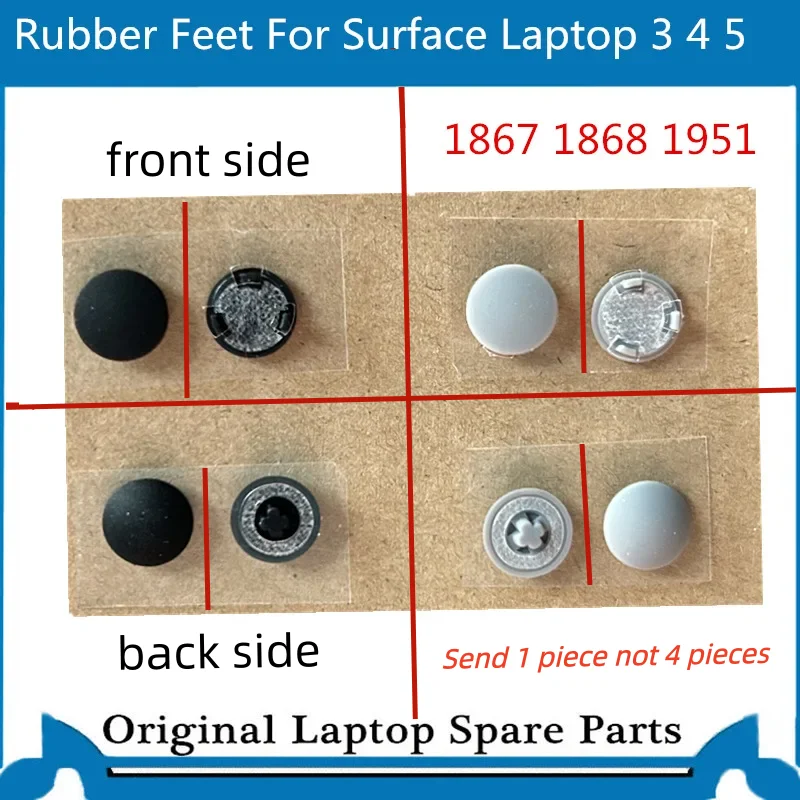 1 шт., резиновые ножки для ноутбука Microsoft Surface 3 4 5