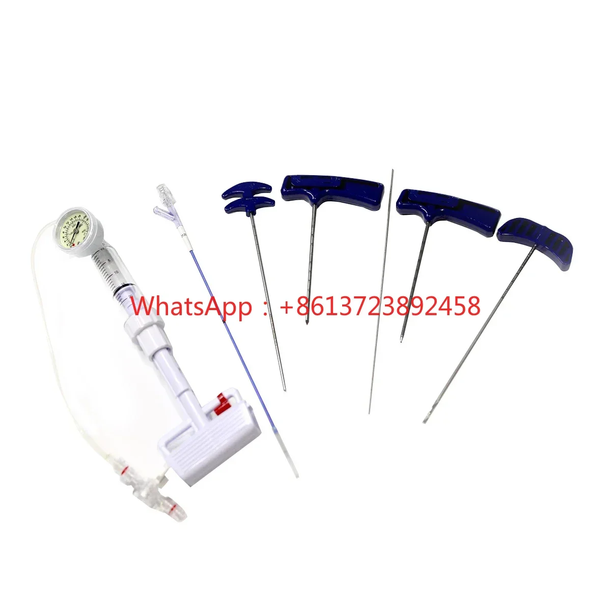 

Kyphoplasty Vertebroplasty Kit Balloon Catheter Pump PKP PVP System Spine Neurosurgery Dilator Surgical Instrument Kit