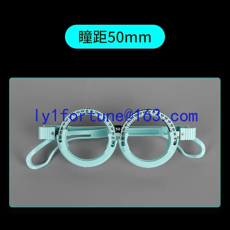 Optometry test frame Light glasses Optometry try-on frame Comfortable to wear Aluminum-Magnesium alloy material
