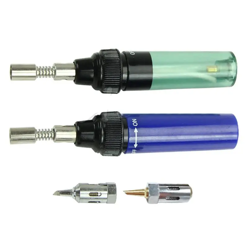 1300°C Butane Gas Blow Torch Soldering Iron Gun Cordless Welding Pen for Burner