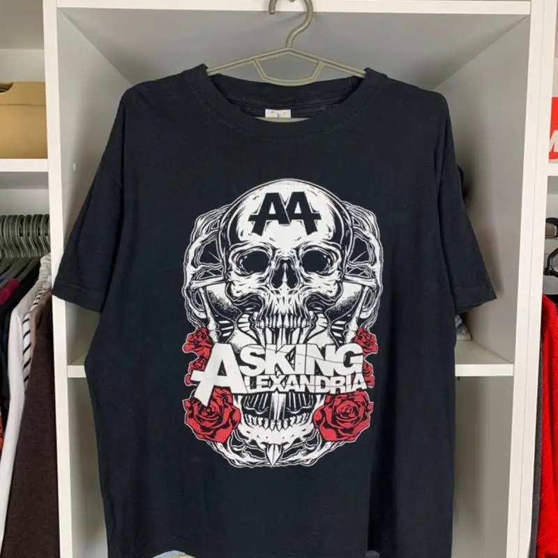 

Винтажная футболка Asking Alexandria Rock Band Bootleg, размер L