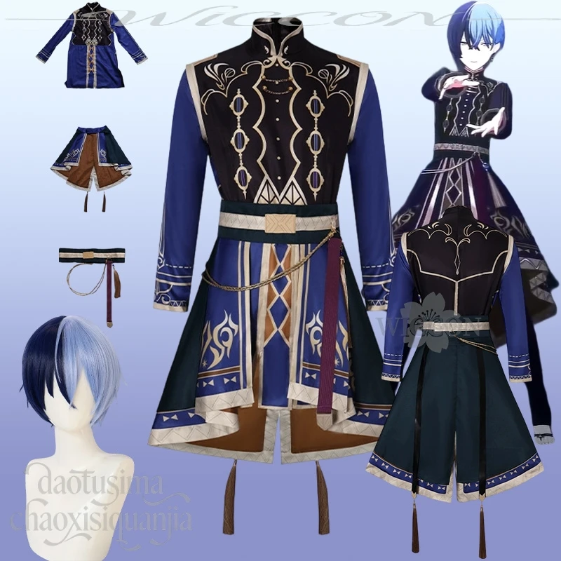 

アクセラレイト Music Idol Vivid BAD SQUAD Team Uniform Cosplay Aoyagi Toya Anime Game Project Sekai Retro Pattern Suit Halloween Party