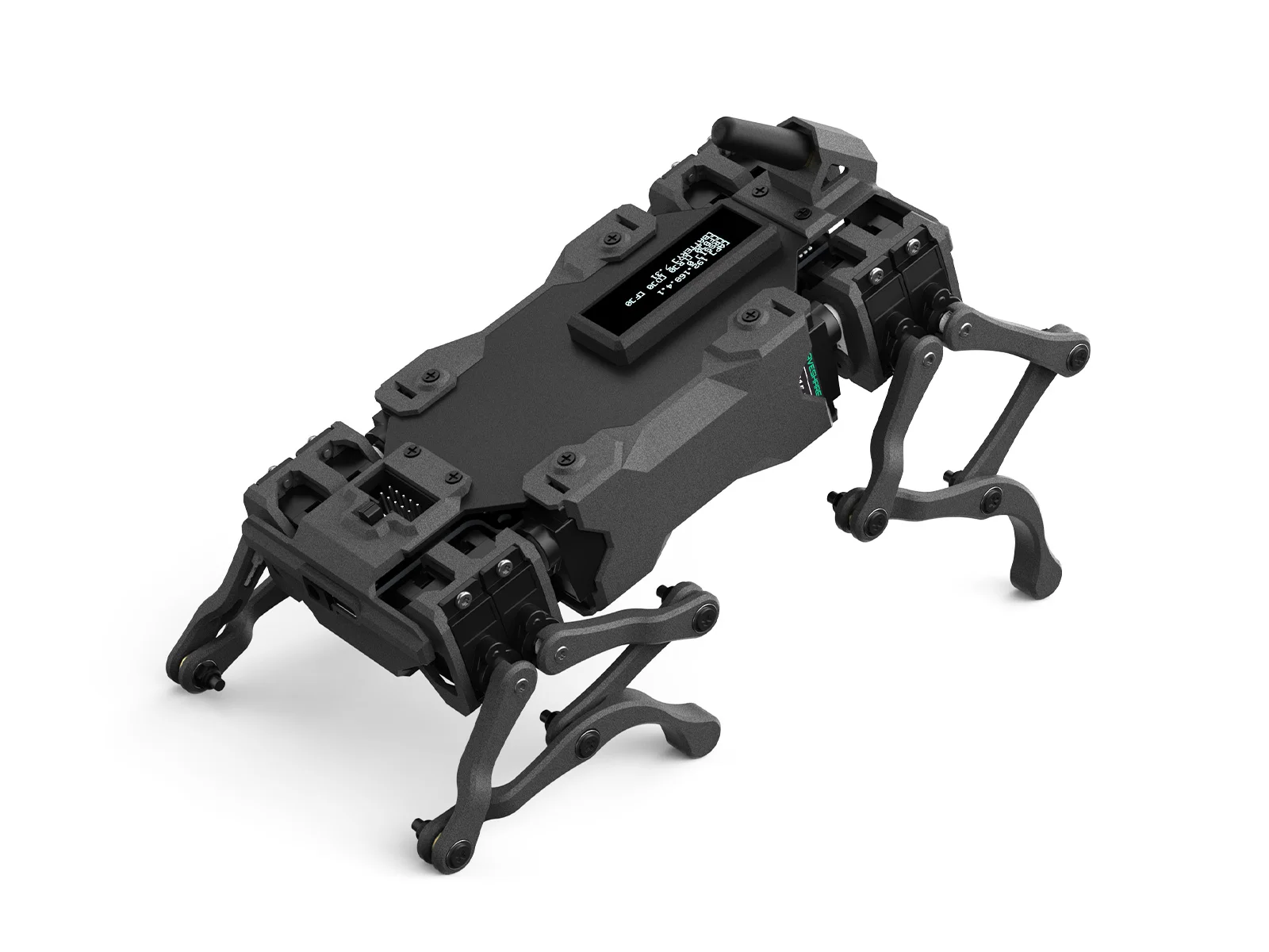 Immagine 5: Waveshare WAVEGO Pro Robot Bionico Simile a un Cane a 12 Gradi di Libertà, Open Source per ESP32 e Raspberry Pi, Supporta il Controllo Host-Sub ESP-NOW