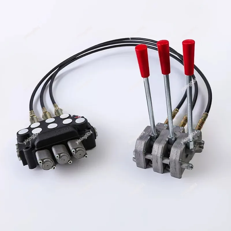 Cable Control Hydraulic Multi-way Valve ZT12 Manual Directional Valve for Tractor Hydraulic Modification