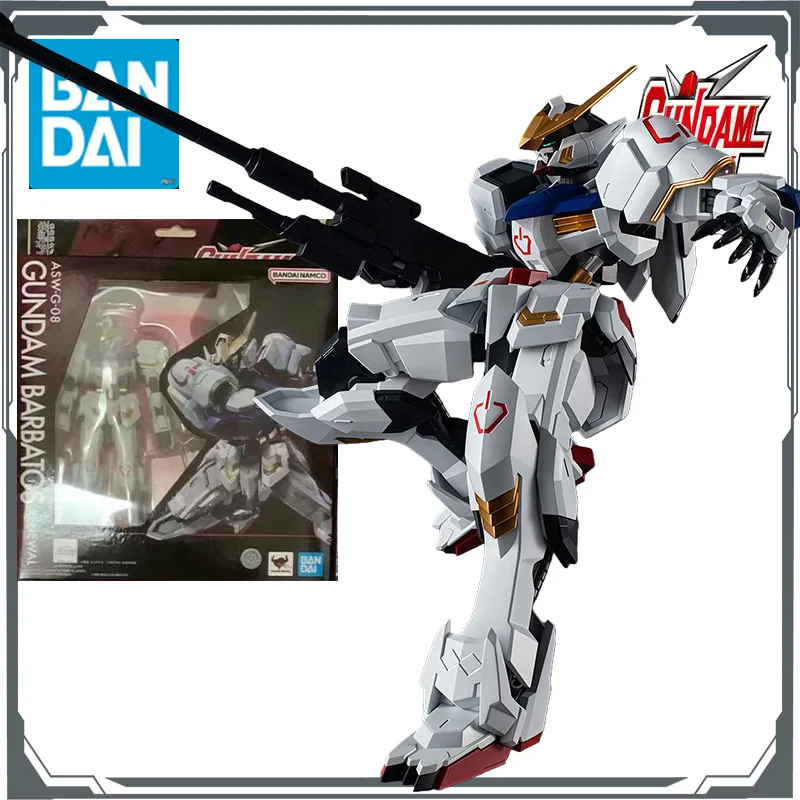 

Bandai Original GUNDAM UNIVERSE Gundam Barbatos Anime Action Figures Toys for Boys Christmas Gift Collectible Model Ornaments