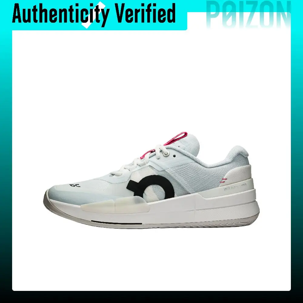 On THE ROGER Pro 2 Abrasion Resistant Low top Tennis Shoes Men's White Blue 3ME10303496