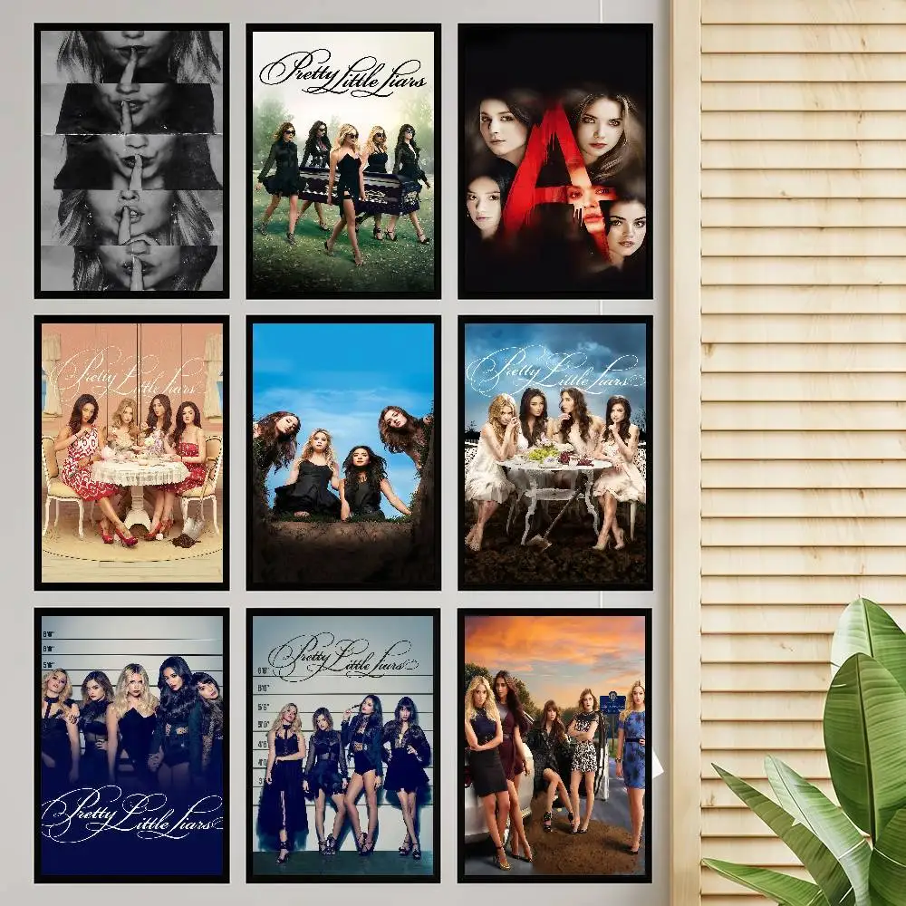 P-Pretty Little L-Liars Tv Good Quality Prints And Posters HD Quality Poster Wall Art Painting Study Home Decor