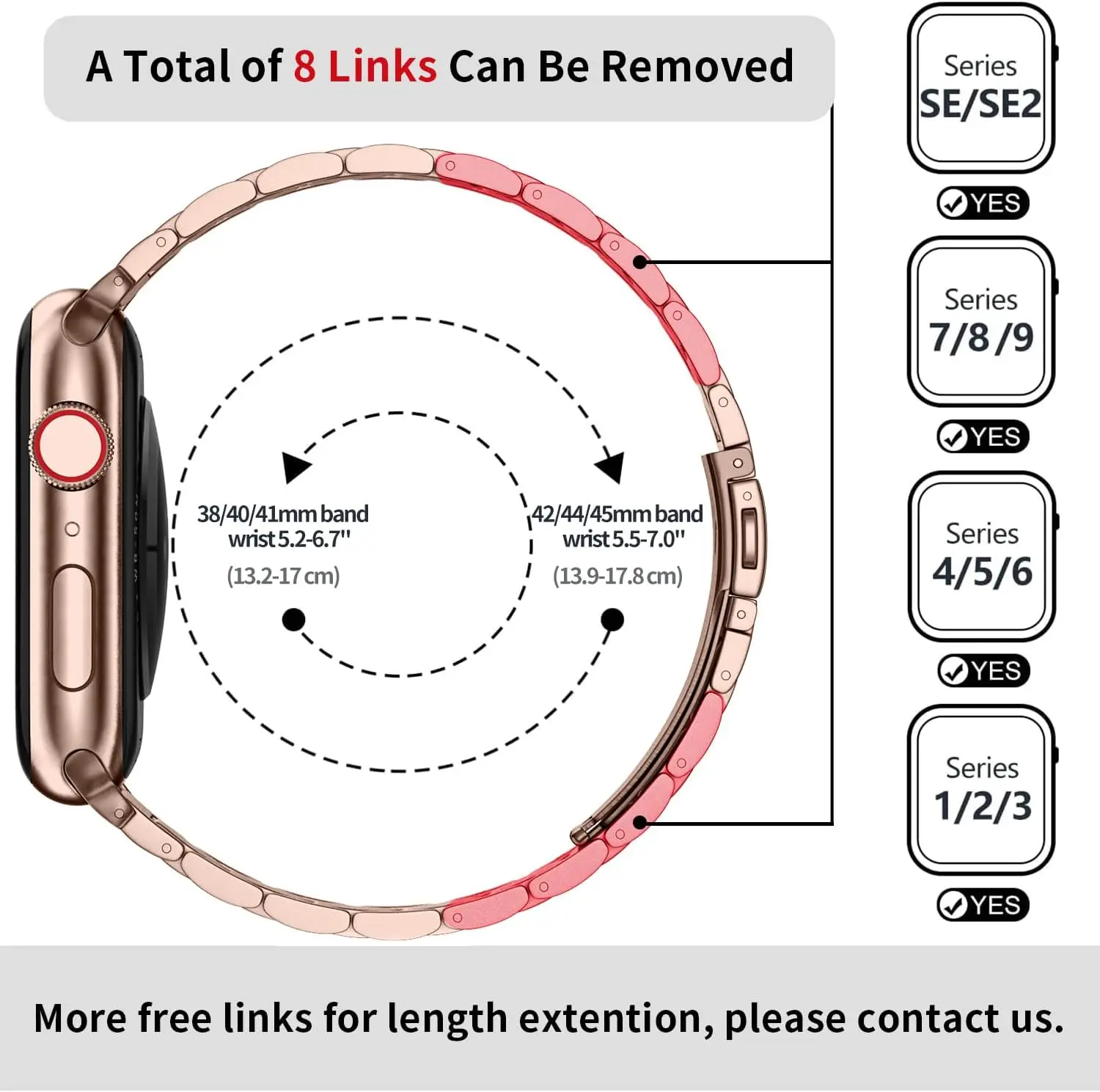 Opaska iWatch ze stali nierdzewnej z pokrowiec na Apple Watch Band Ultra2 Ultra Series 9 8 6 5 4 3 2 1 SE bransoletka 42mm 44mm 45mm 49mm