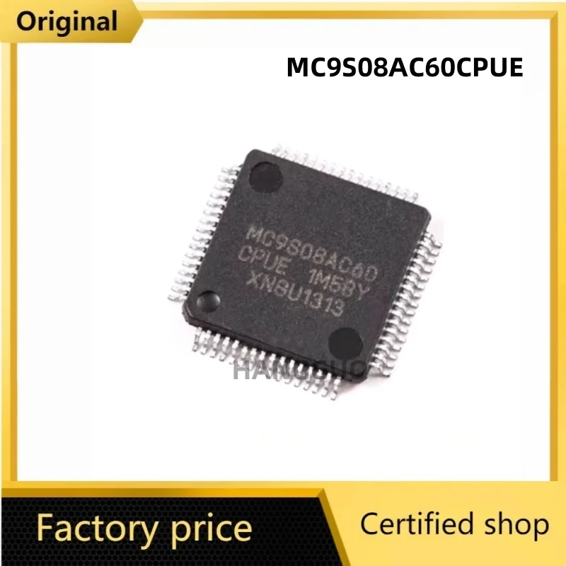 (1piece) MC9S08AC60CPUE MC9S08AC60 CPUE 1M58Y QFP-64 Chipset