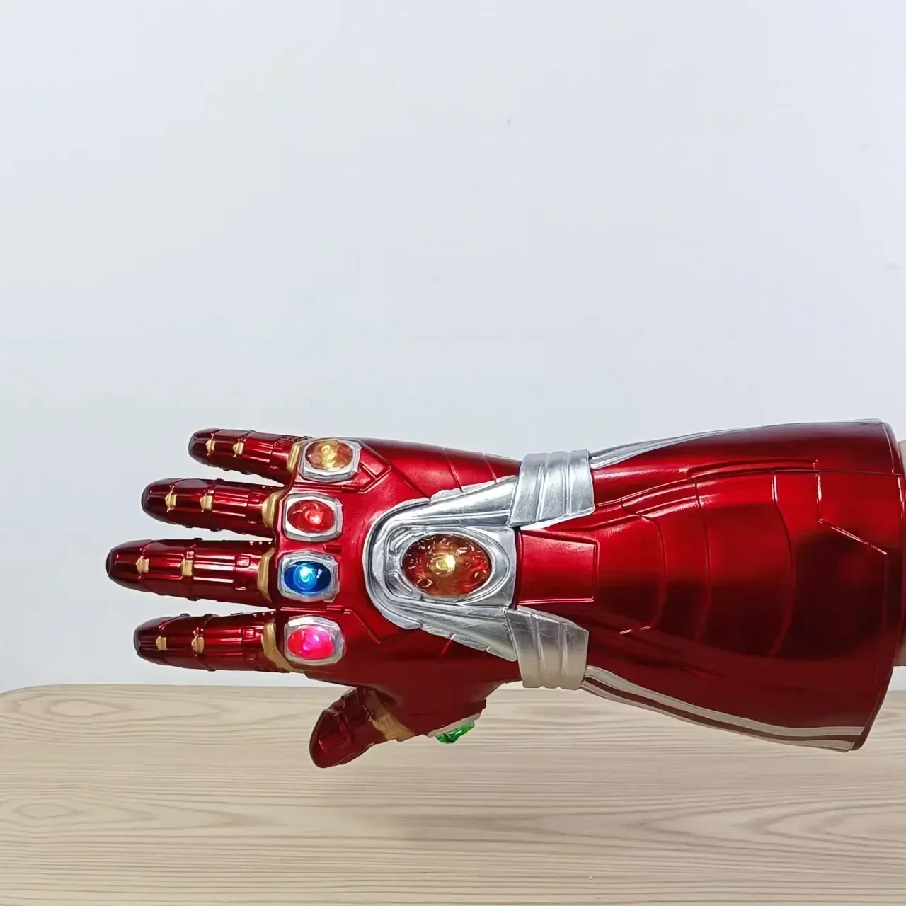 Cos superhero Iron man Thanos Infinity Gauntlet Cosplay Arm Latex Gloves Arms Mask Weapon Costume party Adult kids Props gift