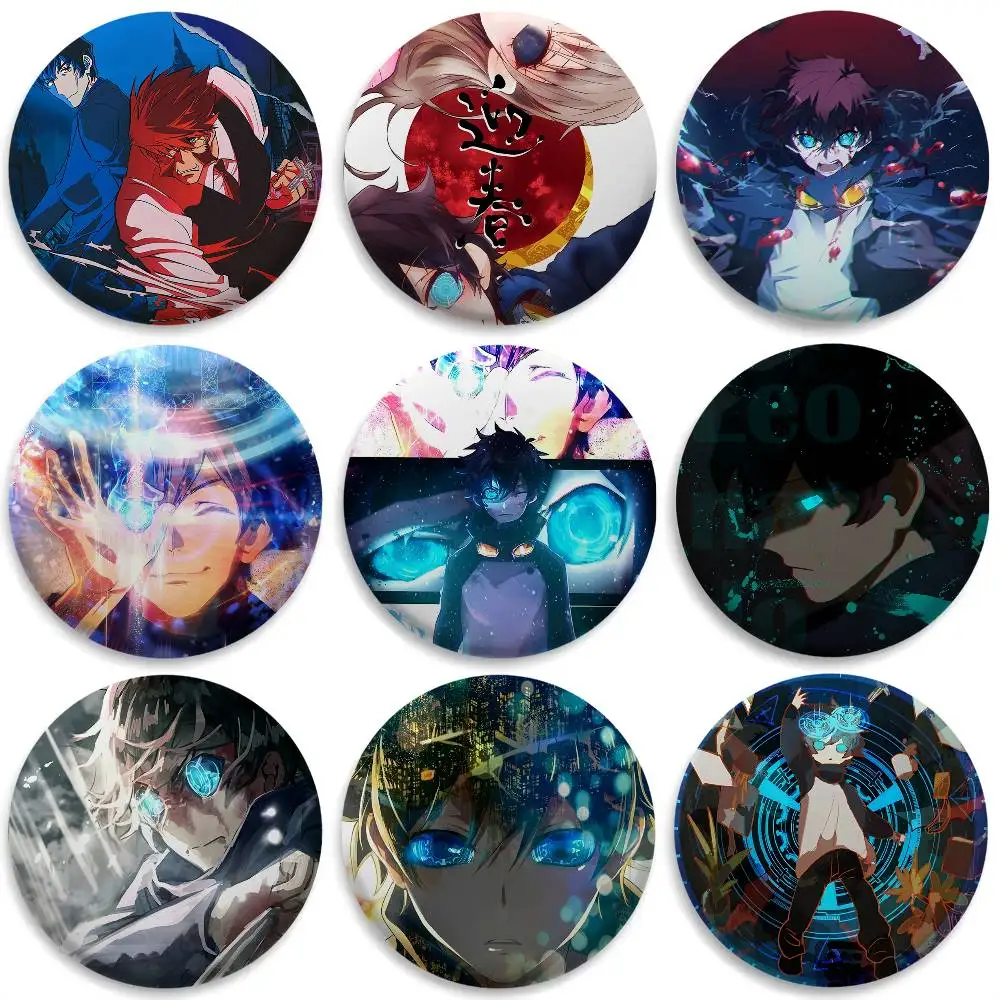 

Battlefront Leo Blood Blockade Badges Round Exquisite Badge Brooches Creative Pins For Clothes Hat Backpack Gift Accessories