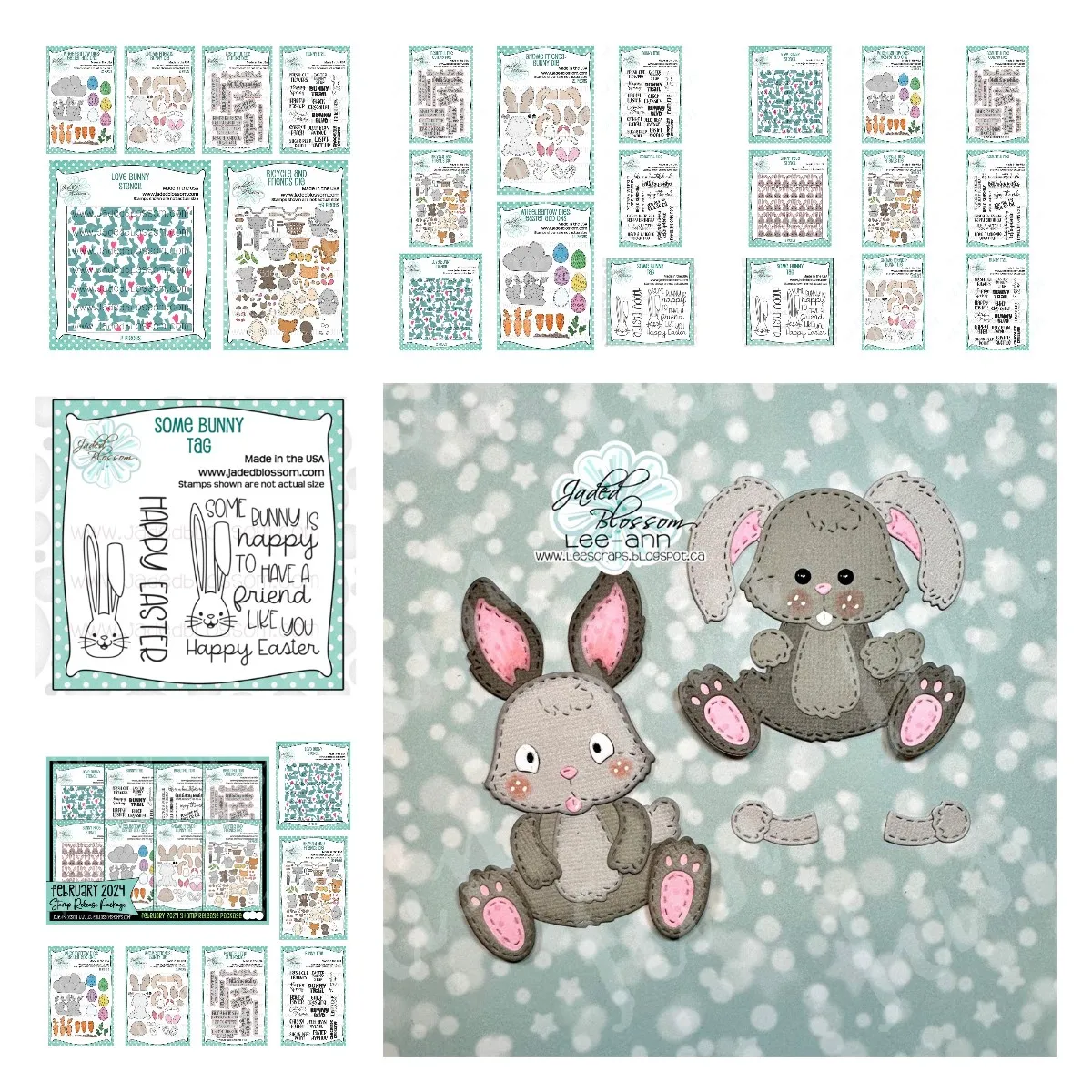 

Happy Easter Bunny Gnome Friends Cutting Dies and Sentiment Stamps Handmade DIY Stencils Paper Card Scrapbooking Supplies