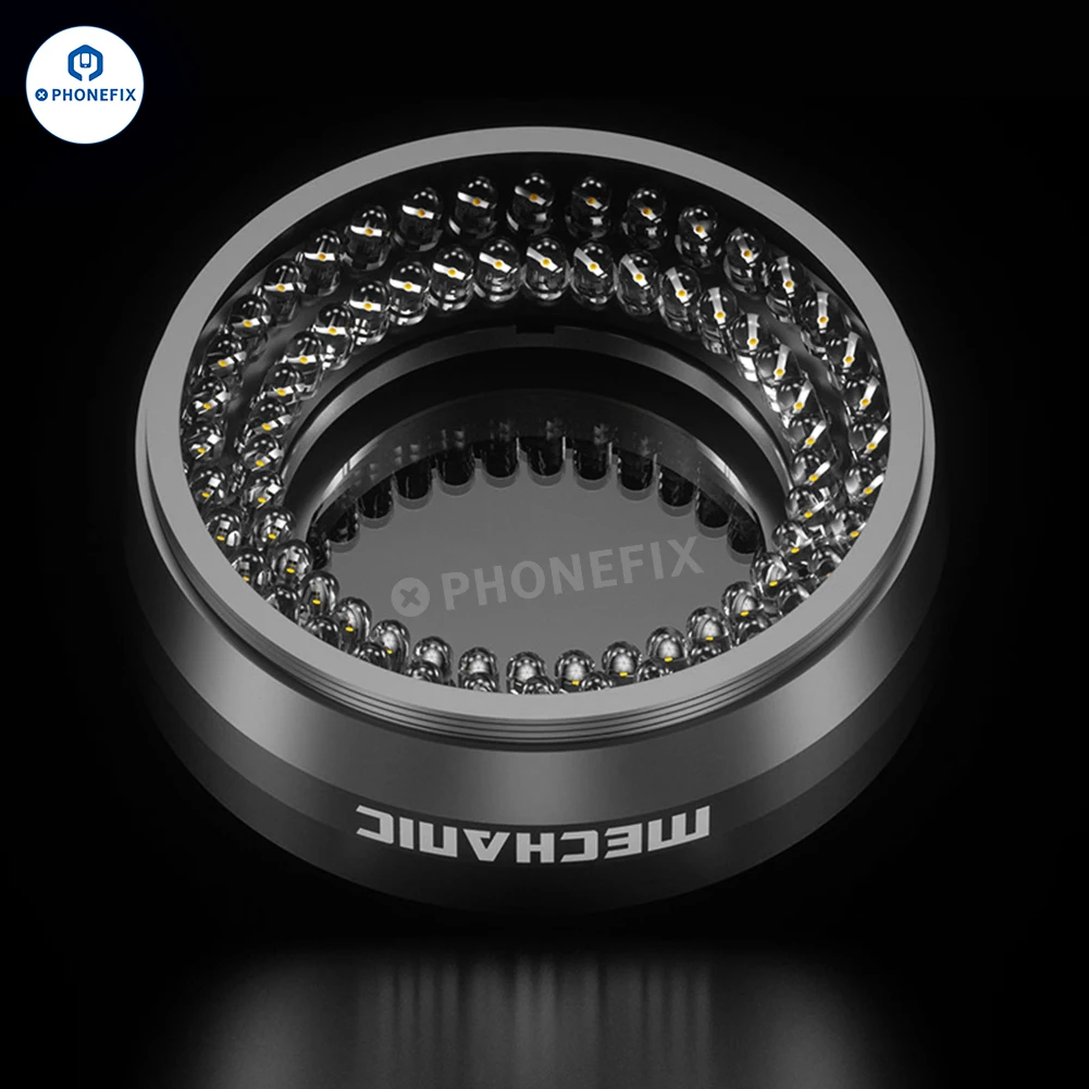 Anel de Luz Polarizada para Microscópio Mecânico Ls720 Elimina Reflexão Ultra Brilhante 48 mm para a Maioria dos Microscópios Estéreo