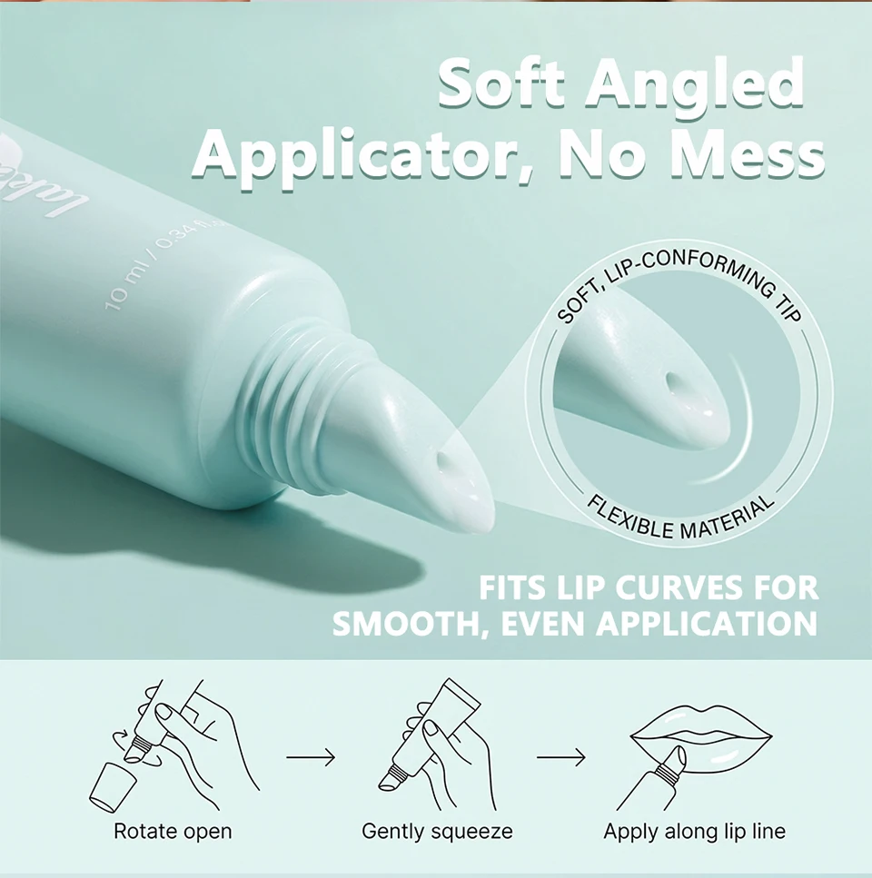 Gentle Peel Off Lip Mask Exfoliator Deep Nourishing Lip Care Soothes Dry Chapped Lips Make Daily Lip Treatment for All Skin Type