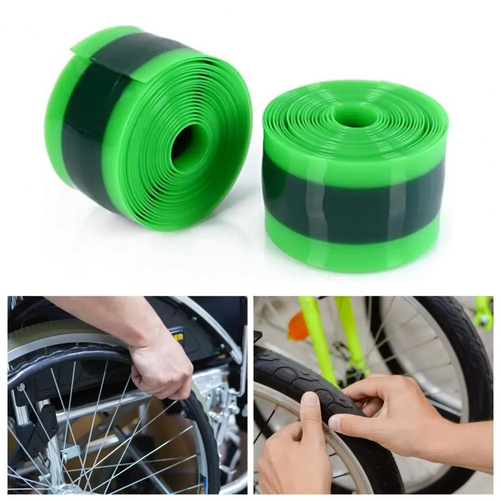 2 Rolls Bike Tire Liner Easy Installation Inner Tube Guard Durable Tire Puncture Protector Bicycle Accessory