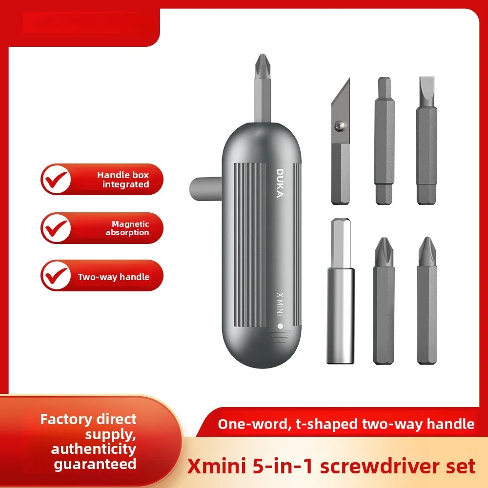 Multifunctional Screwdriver Set Cross Hex Flat Head Alloy Steel Bits Portable Precision Tool for Computer Laptop Repair Disassem
