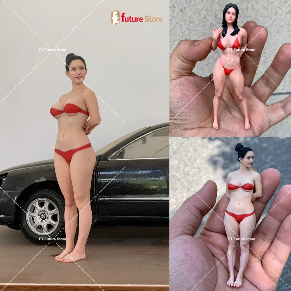 

Resin Diorama 1/18 1/16 1/12 Beauty Sexy Female Underwear Realistic Girl Model Miniature Figurine Doll Scene Prop Desk Decor