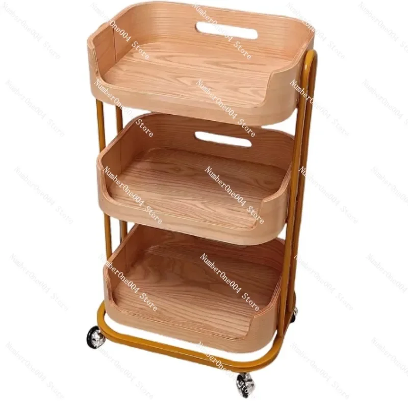 

Trolley Mobile Drawer Rack SPA Solid Wood Trolley