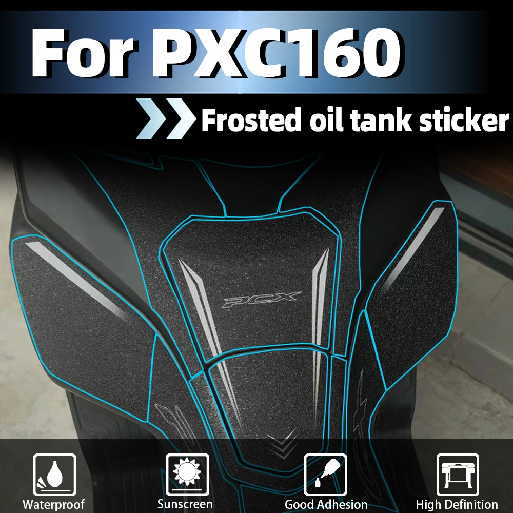 For PCX160 pcx 160 Motorcycle Sticker Thickened Frosted Fuel Tank Pad Scratch-Resistant Protecto Decal Accessories 2021-2025