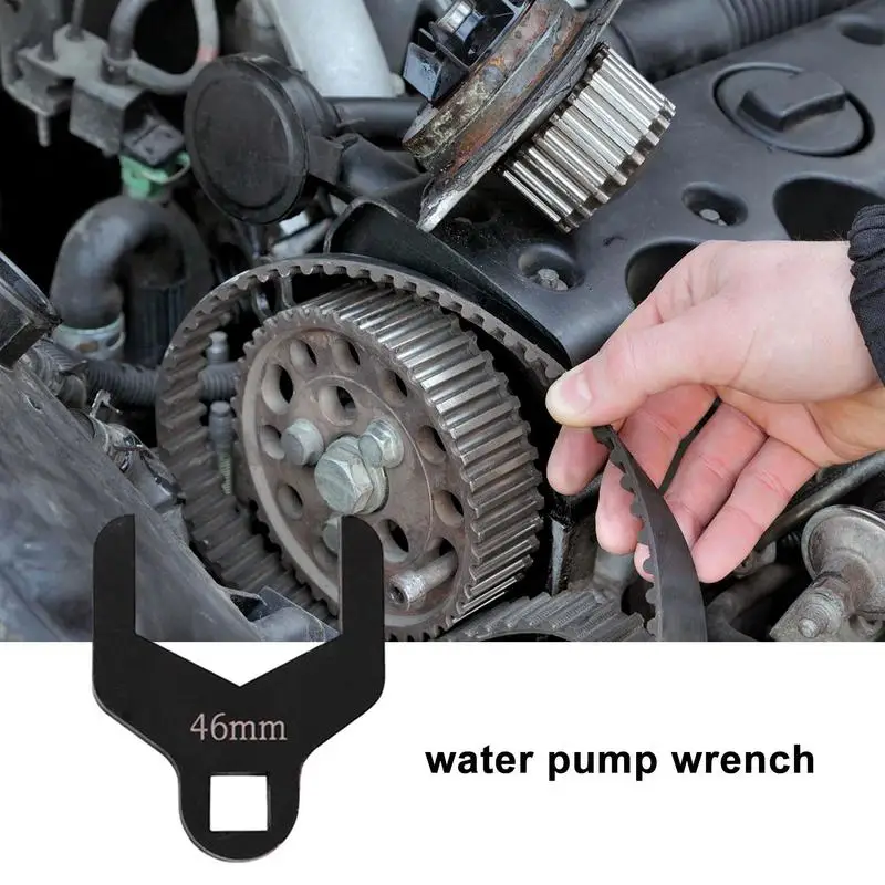 41/46mm Water Pump Wrench For Car 1.6L Timing Belt Tension Spanner Removal Tool Car Timing Pump Wheel Adjustment Spanner