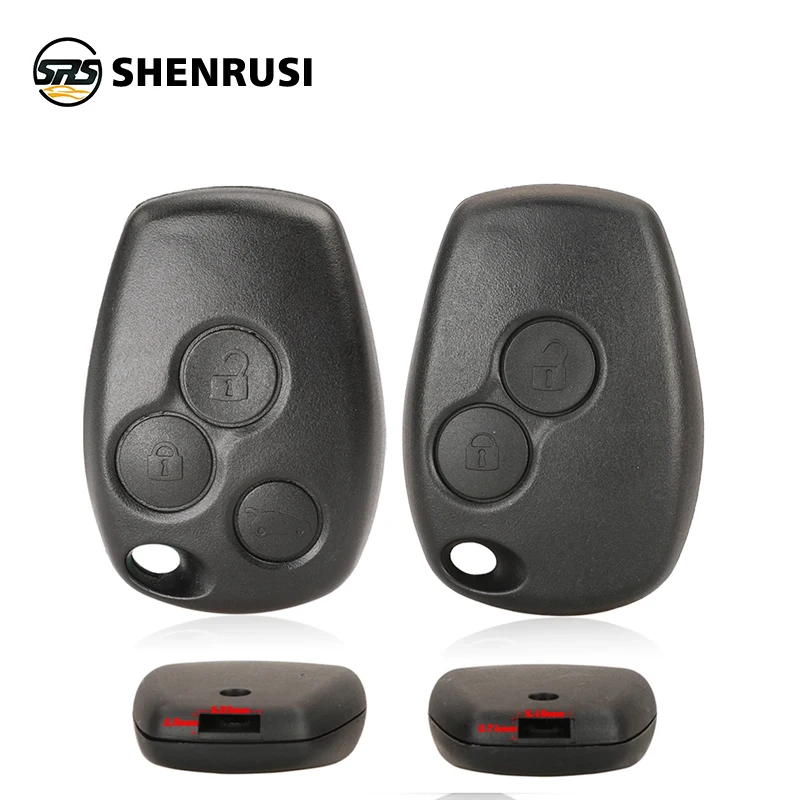 

Корпус ключа YONSEN с 2/3 кнопками для Renault Megane, Modus, Espace, Laguna, Duster, Logan, DACIA Sandero, Fluence, Clio, Kangoo (без лезвия)