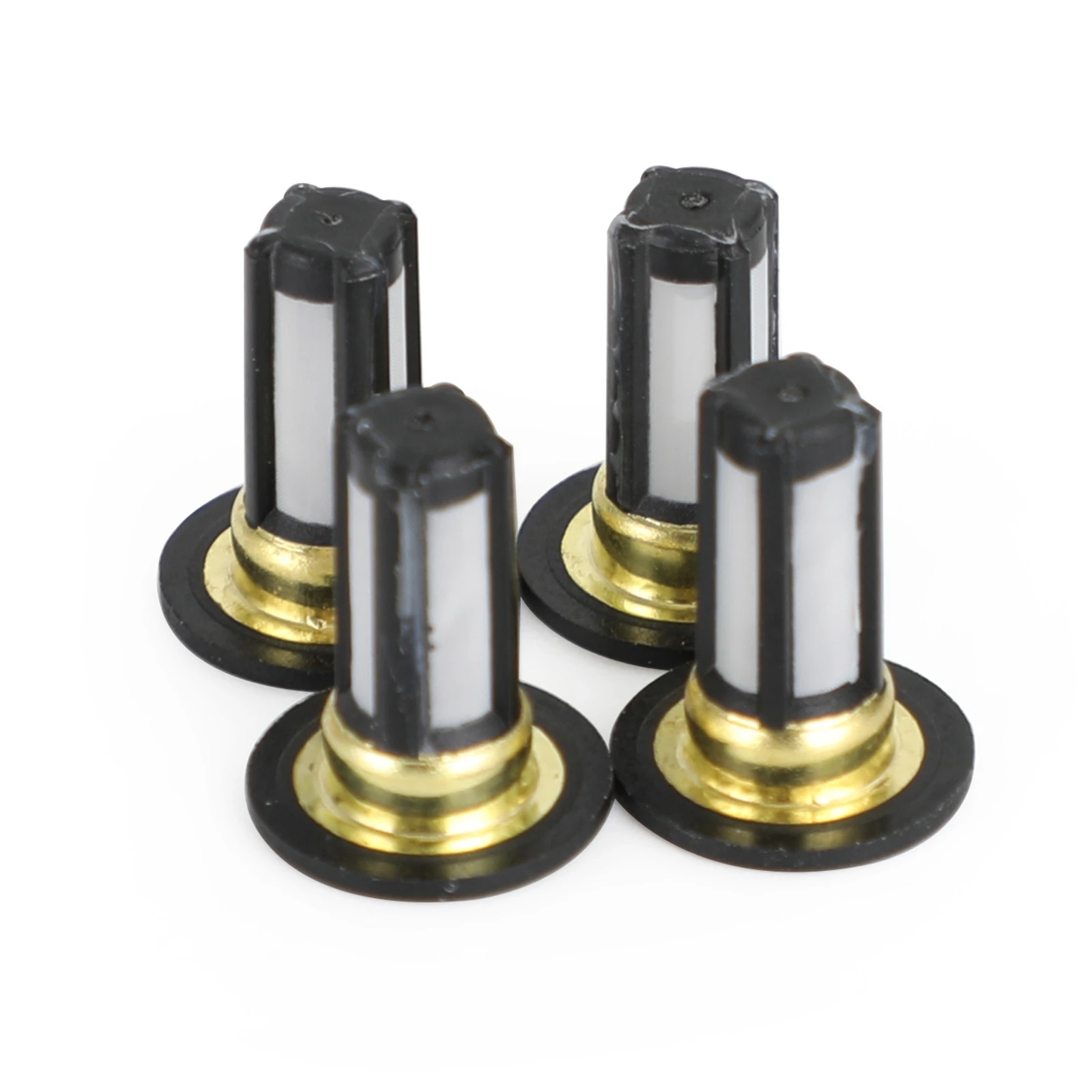 Areyourshop 4PCS Fuel Injectors Repair Kit Filters O-Rings Fit For Acura RSX TSX Honda Civic