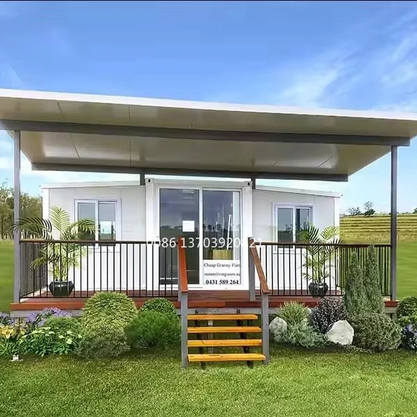 High Standard  High Quality 20Ft 40Ft New Design Prefabricated Luxury Expandable Container House Prefab Portable Mobile Home