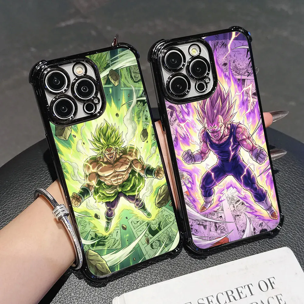 Funda de teléfono con diseño de Anime Super Saiyan GokuS para Huawei Honor X6d 600 x8d X7d Magic7 Play10 400 X9d X6c Pro Lite 4G 5G Anti Fall