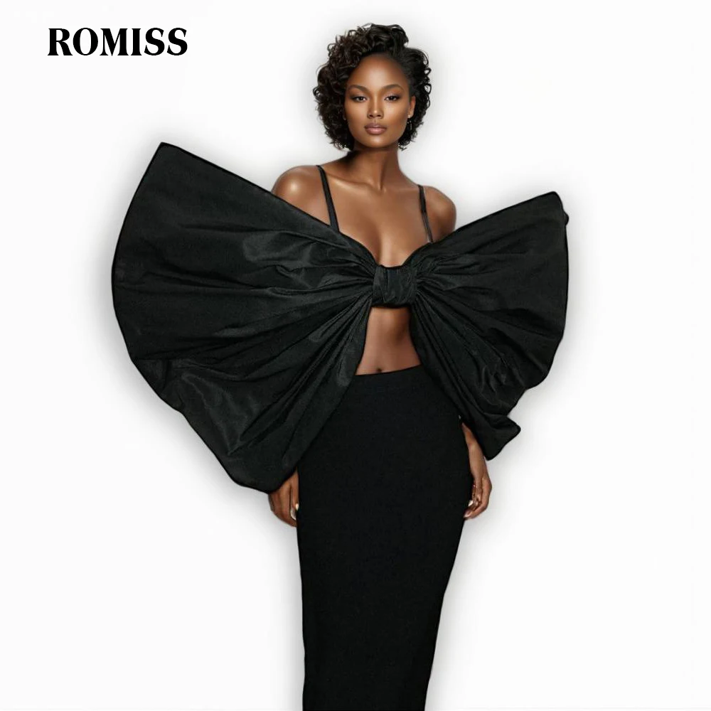 ROMISS Chic Patchwork Bownot Tops Square Collar Sleeveless Off Shoulder Backless Folds Fashion Solid Sexy Vest Female Summer