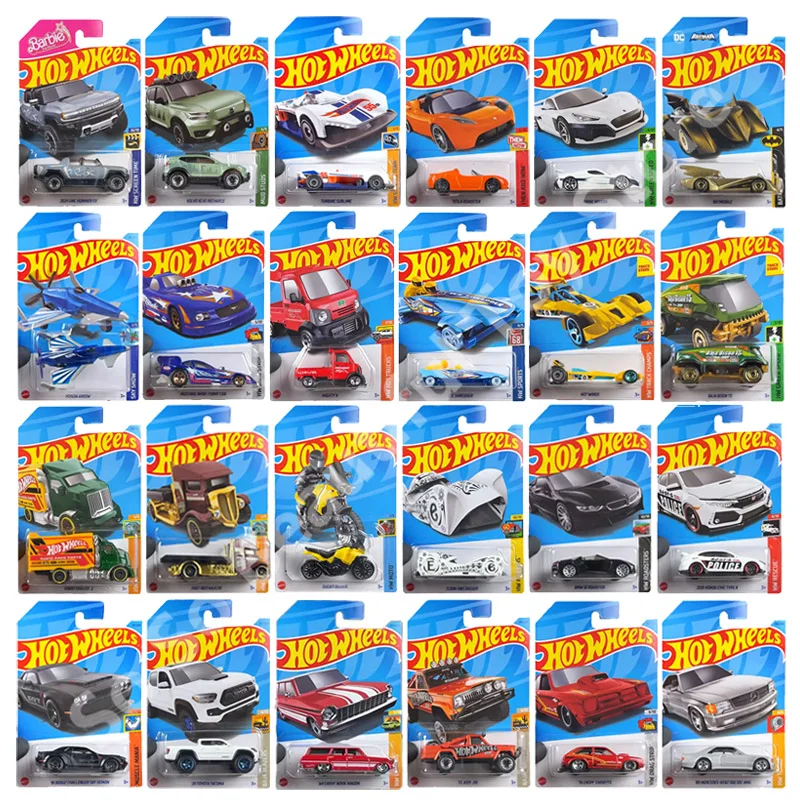 C4982 Hot Wheels 2023M Tesla Roadster Барби GMC Hummer EV Rimac Nevera Volvo XC40 перезаряжаемая литая игрушка 1:64