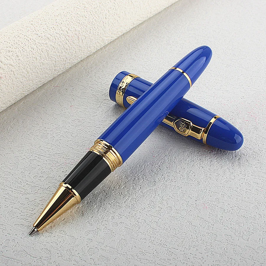 JINHAO 159 금속 볼펜 0.7mm 복고풍 디자인 금속 소재 우아한 클립 쓰기 사무실 학교 용품 선물 문구 썸네일 5