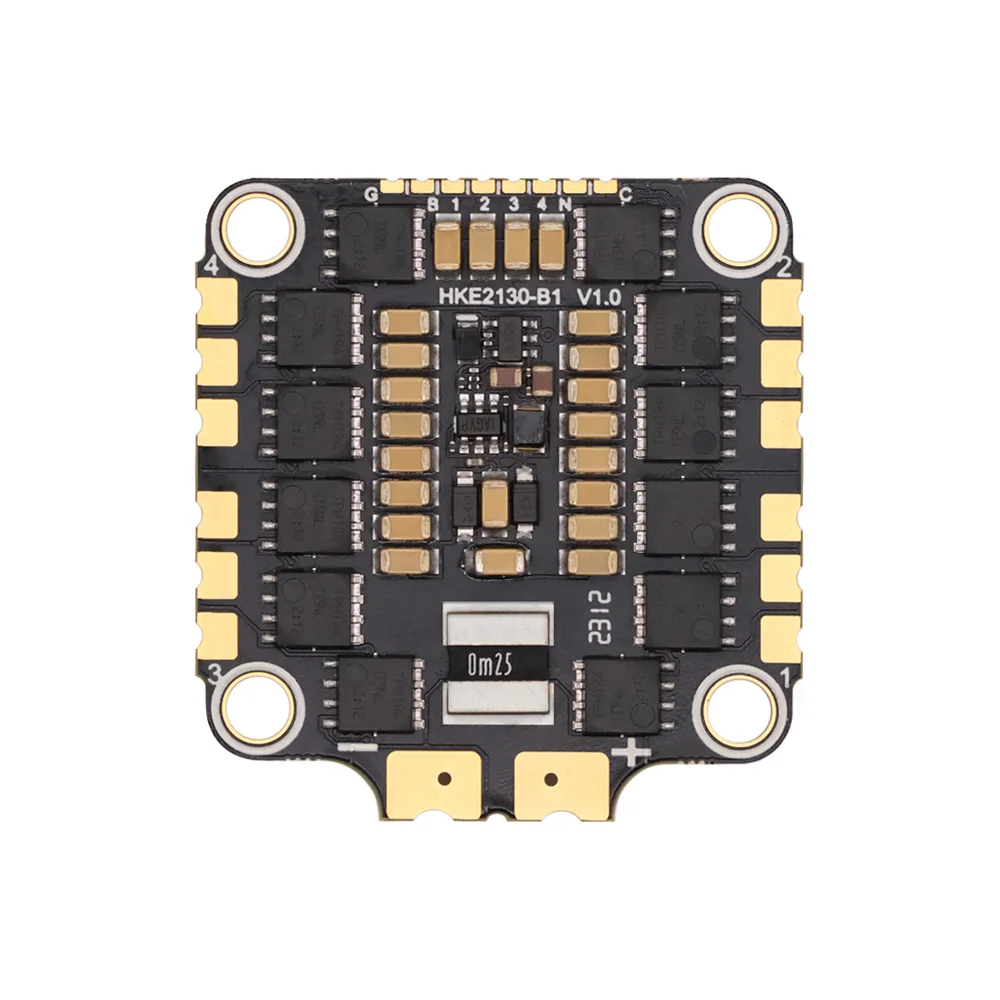 Original HAKRC 2130 4-in-1 ESC 2S-8S 50A imported 40V high current resistant mos high-end 6-layer 2oZ thickened copper skin