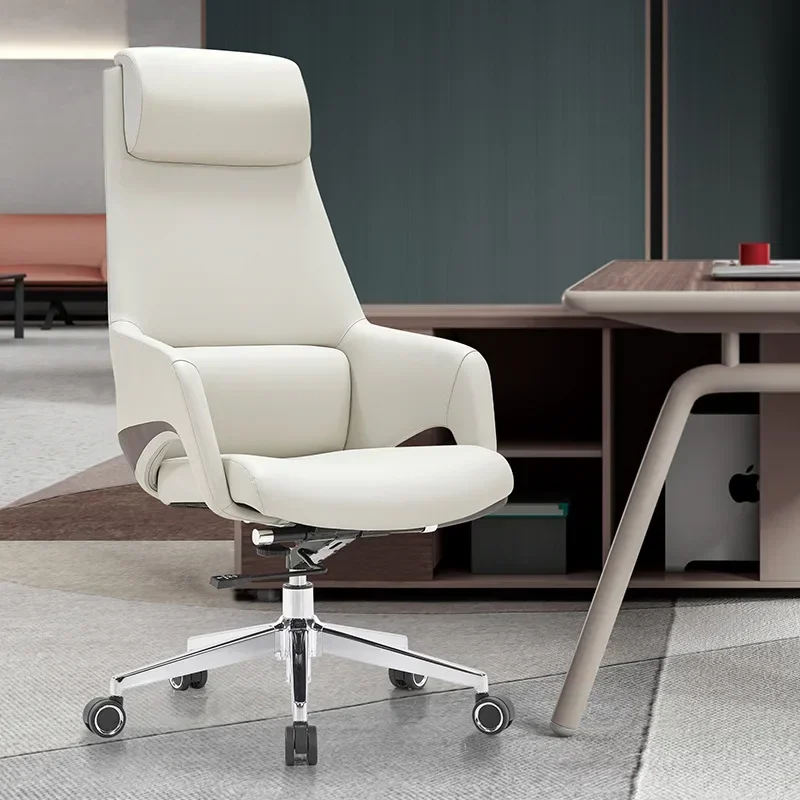 Meeting Computer Comfort Sedentary Office Chair Commerce Senior Boss Handrail Office Chair Salon Furniture Chaise Bureau FYOC