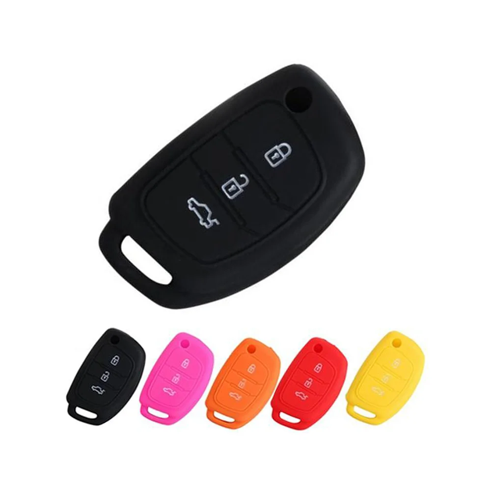 

Silicone Case Cover For Ix35 4 Button Car Key Container Remote Key Case Waterproof Scratch Resistant Eco Friendly