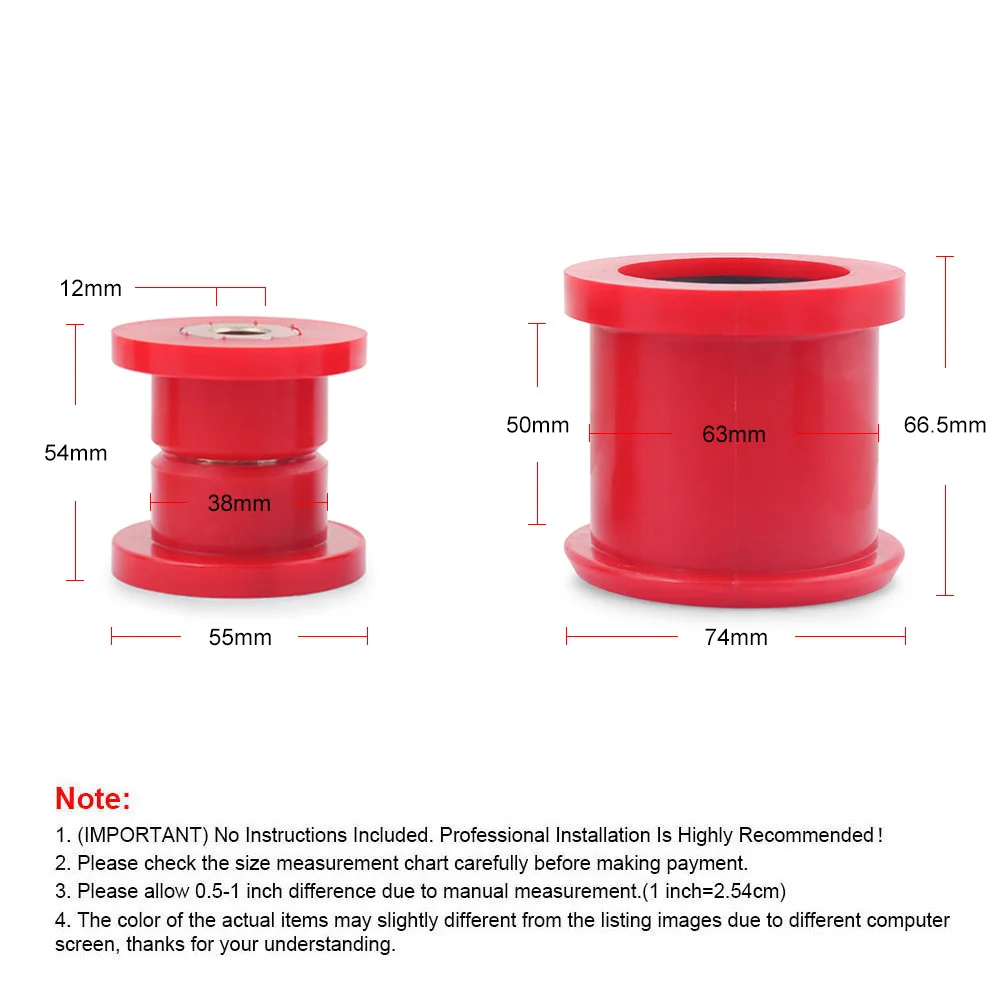 Polyurethane Control Arm Bushing For VW Golf GTI MK5 MK6 Passat Caddy Jetta Tiguan CC ,Audi A3 TT ,Skoda Octavia Superb