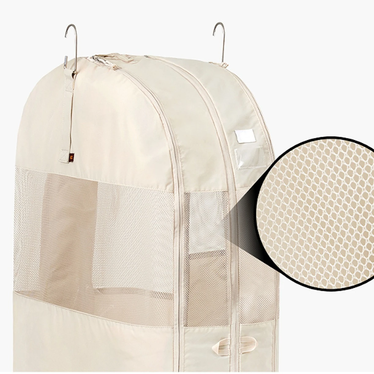 Clothes Dust Cover Hanging Garment Bag Down Jacket Coat Dustproof Storage Bag Household Wardrobe Organizer