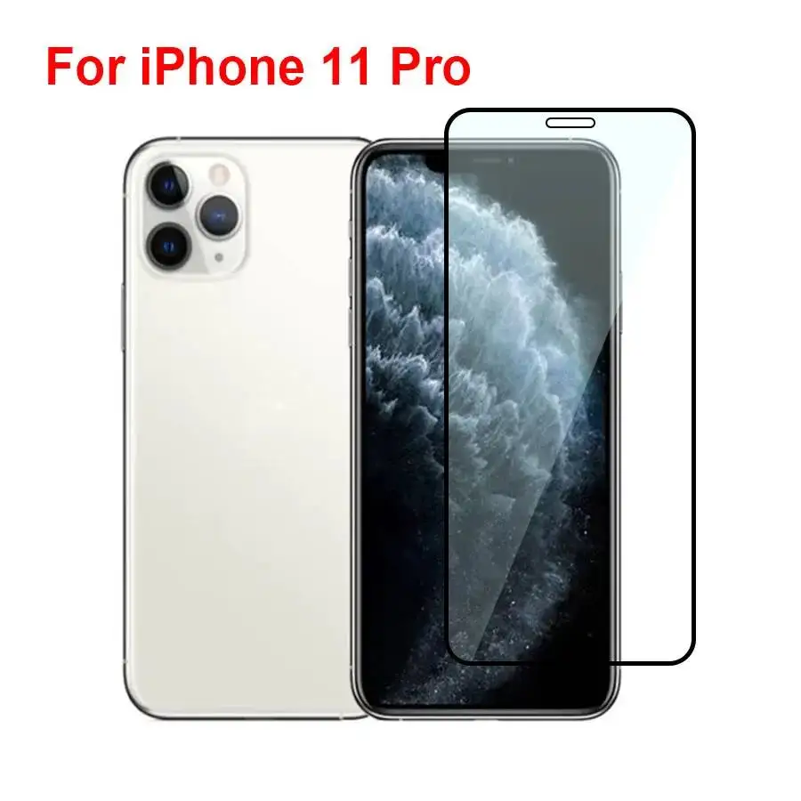 

For Apple Tempered Protector Anti Fall Glass For Iphone11 Pro Full Cover Screen Phone Film