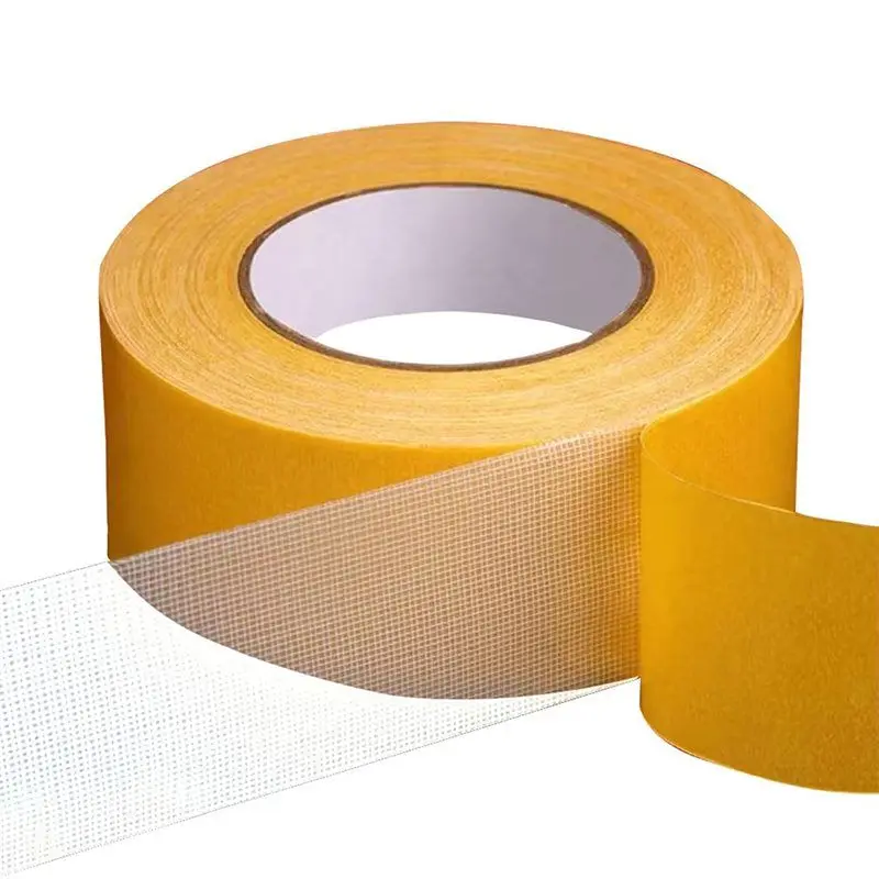 AT44-High Tack Dual Sided Adhesive Wall Tape Strong Removable Sticky Type For Rugs, Pictures And Art Crafts