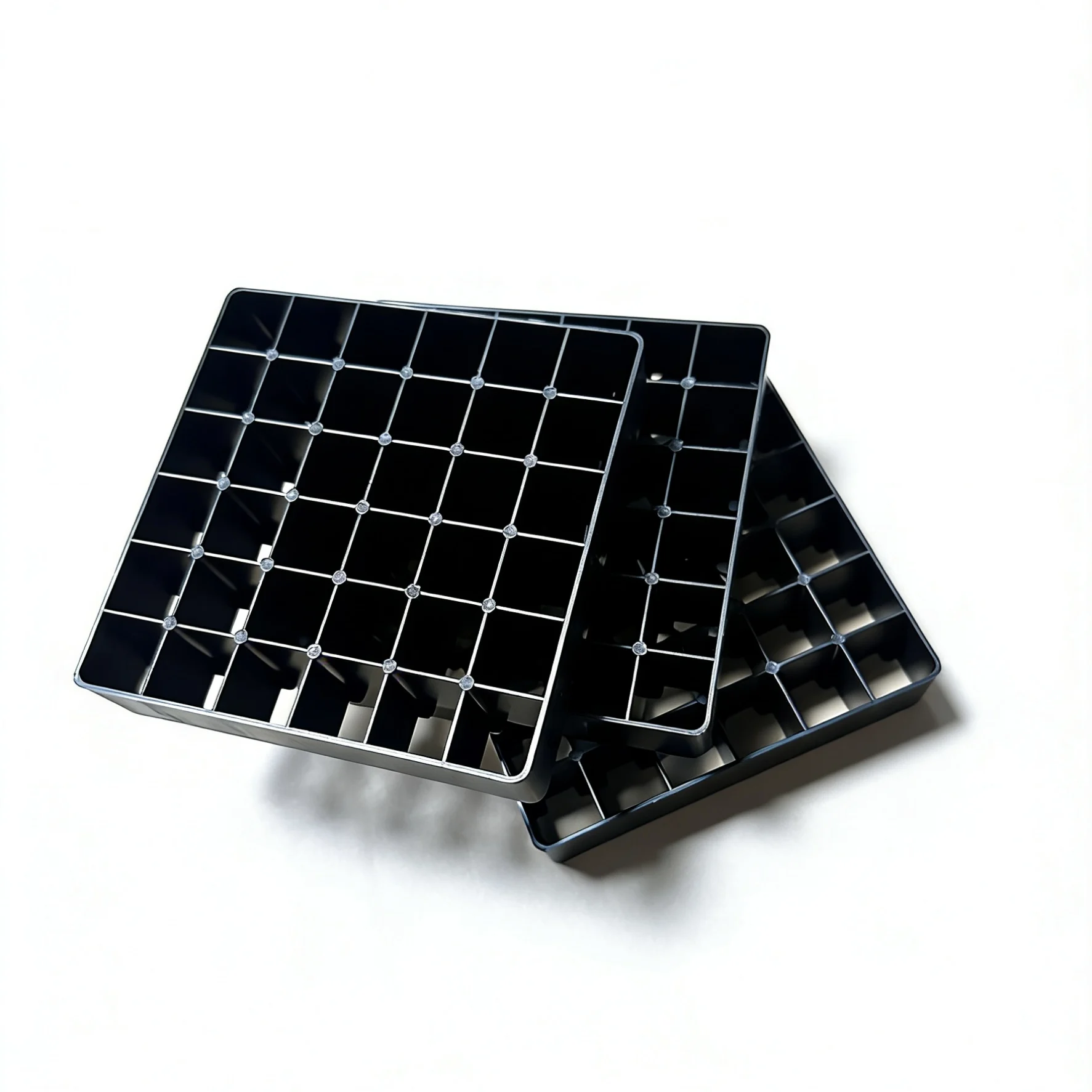 36 Grid Marker Pen Storage Box - Art Supplies Organizer Tray, Marker Holder (Marker Not Included)