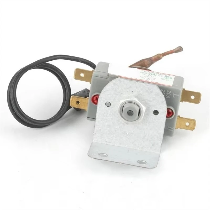 WQS95-12 Replacement 20A/250V Manual Reset 4 Pin Terminals Thermostat for Electric Water Heater Temperature Limiter Repair Parts