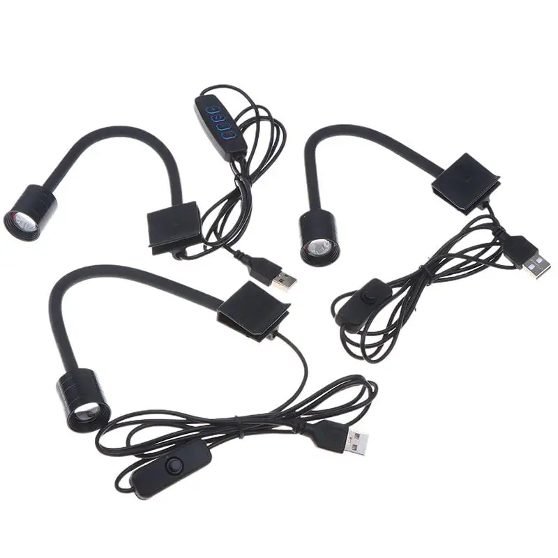 3W Waterproof LED Aquarium Spotlight South American Fish Tank Lamp for Aquascape Home Decor