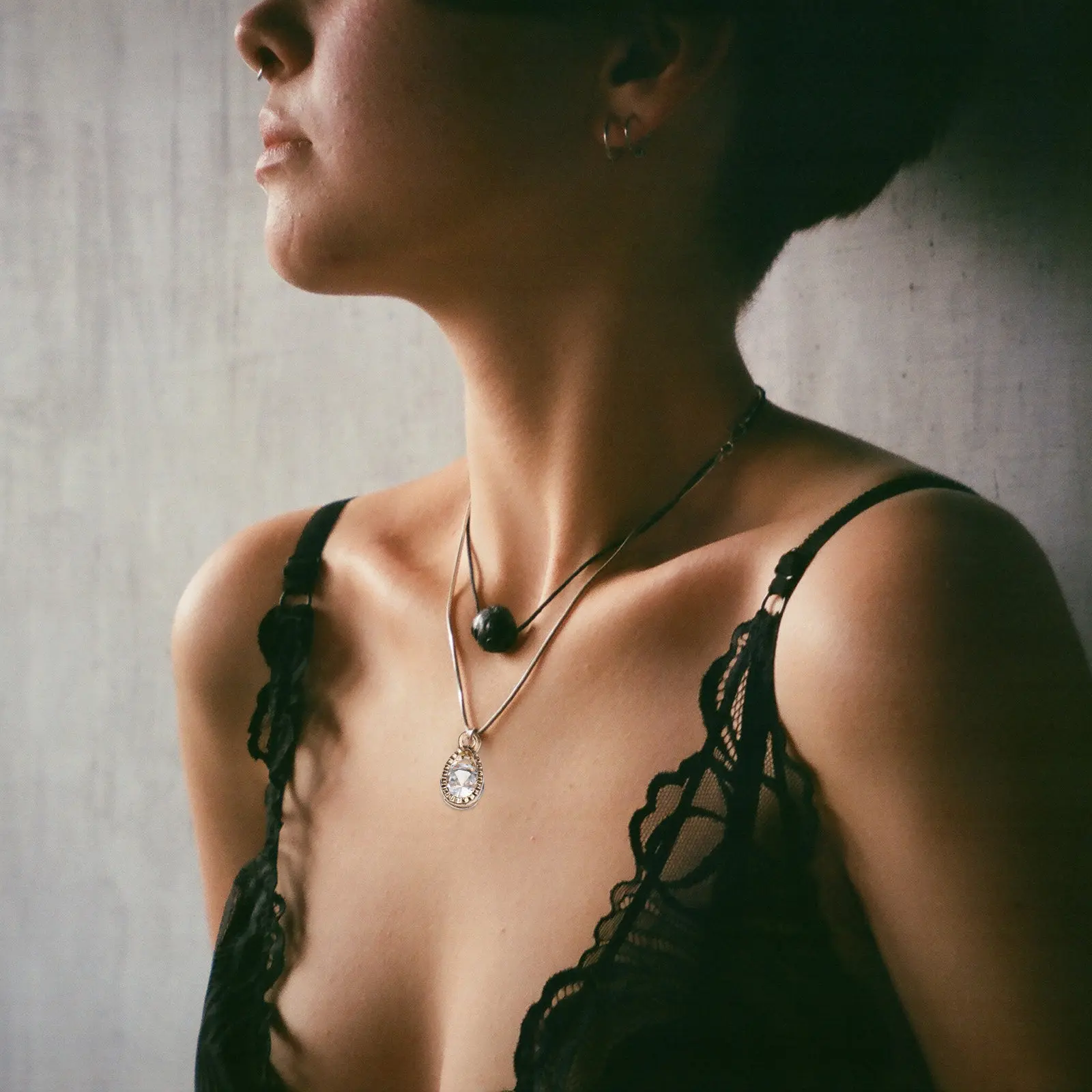 

50Pcs Zircon Alloy Pendant Charms Eye-Catching Shiny for Jewelry Making Necklace Bracelet Earrings DIY Pendant