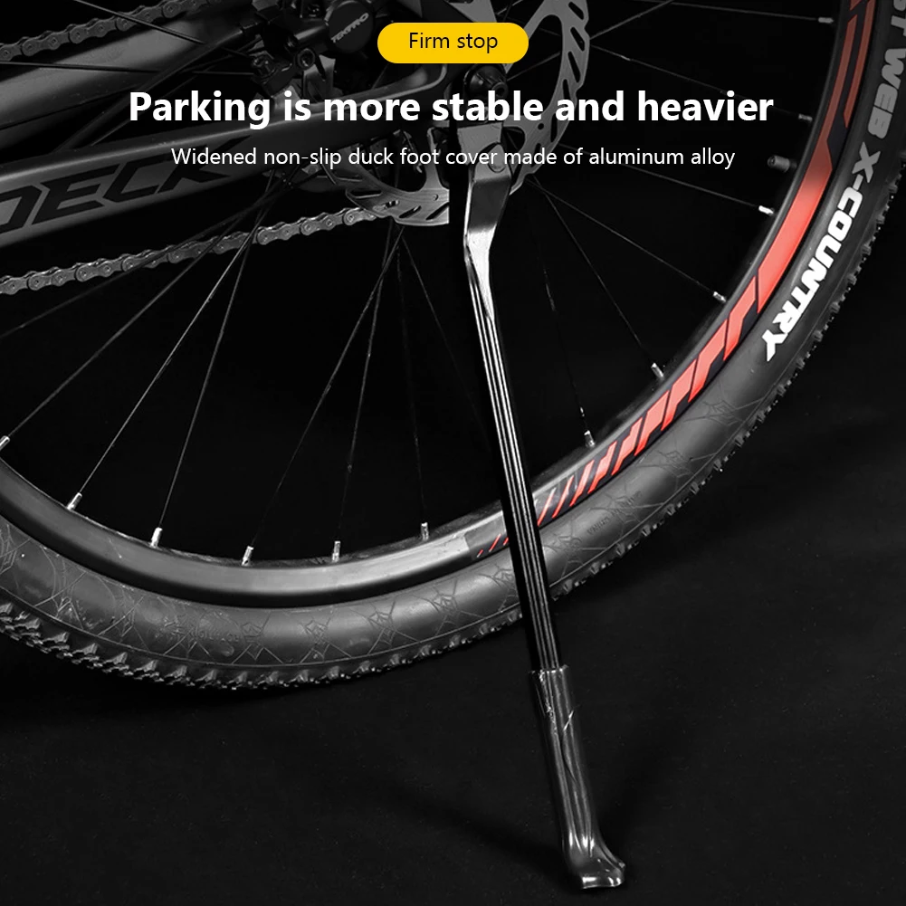 

Bike Kickstand Adjustable Rear Side Bicycle Stand Kickstand For 26" 27.5" 29" 700C Wheels Road Bicycles Kick Stand