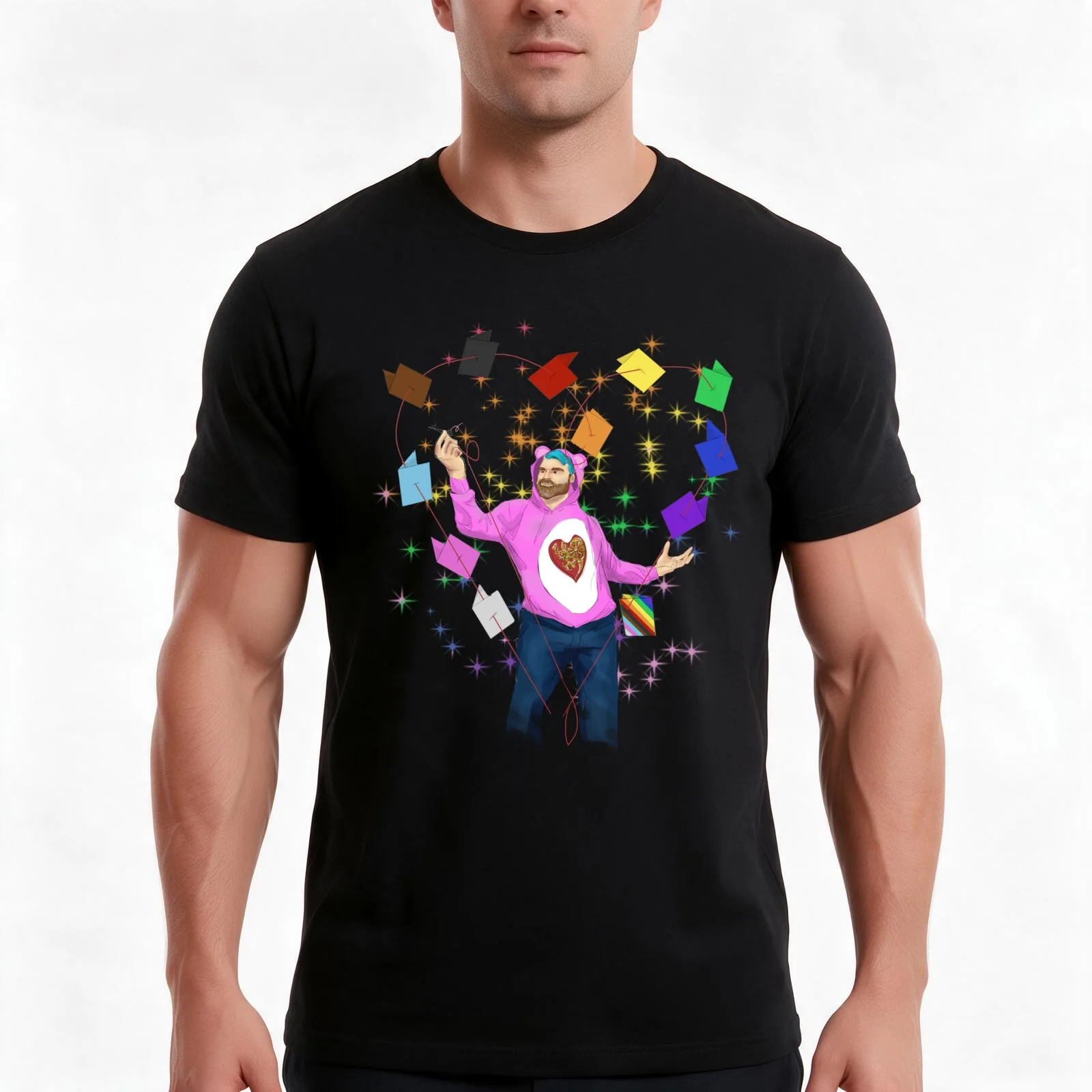 PRIDE CAN BE A JUGGLING ACT T-Shirt, Summer Casual Cotton Tee, Oversized Streetwear Tops, Vintage Graphic Print, 100% Cotton